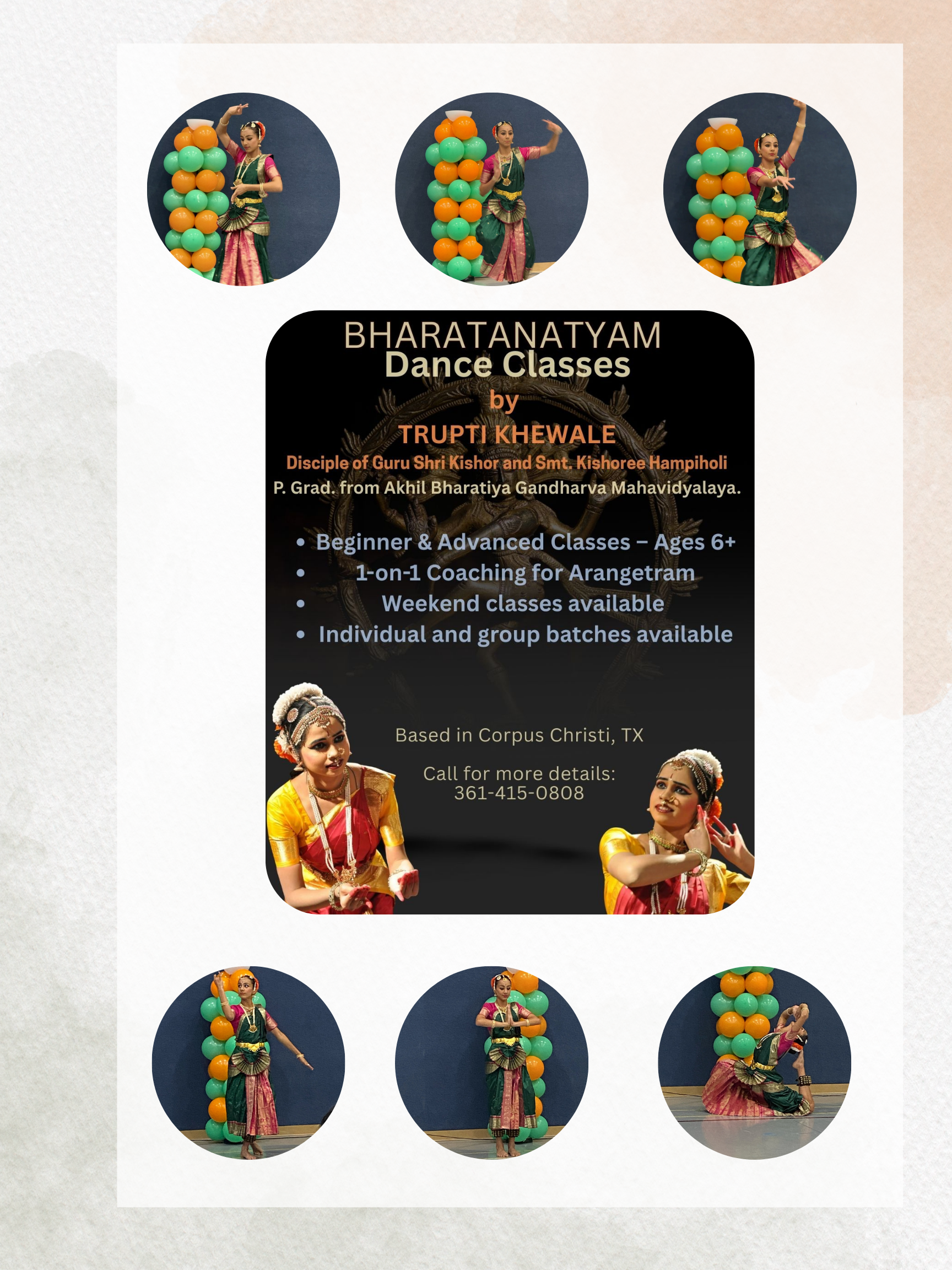 Bhartnatyam Flyer